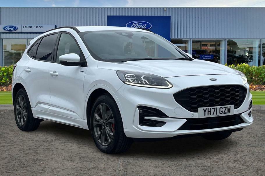Compare Ford Kuga 2.5 Phev St-line Cvt- With Satellite Navigatio YH71GZW White
