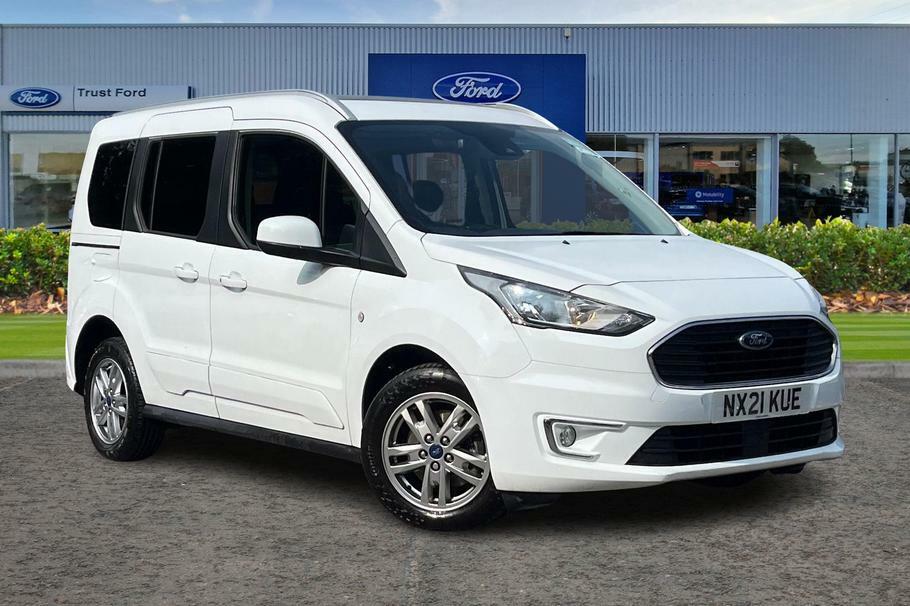 Ford Tourneo Connect Connect 1.5 Ecoblue 120 Titanium Panoramic Roo White #1