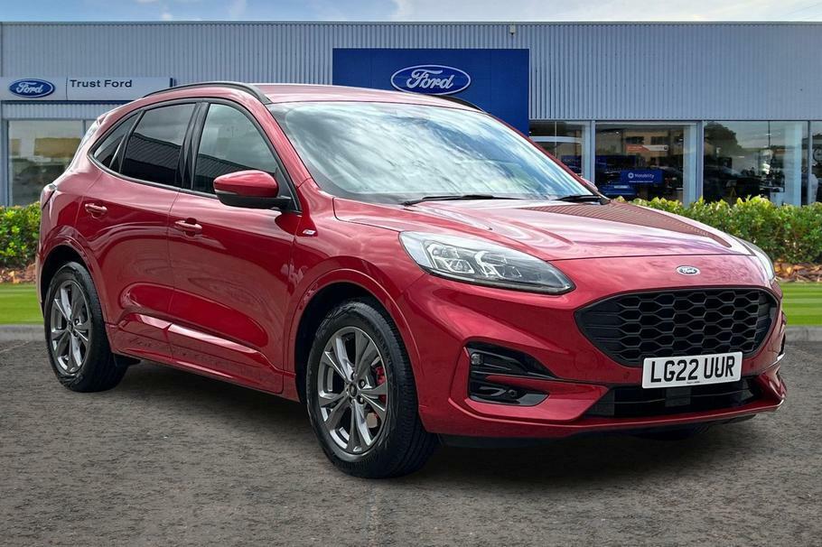 Compare Ford Kuga 1.5 Ecoboost 150 St-line Edition LG22UUR Red