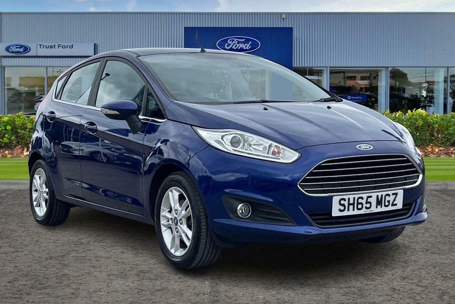 Compare Ford Fiesta 1.25 82 Zetec 5Dr- With Heated Front Windscreen SH65MGZ Blue