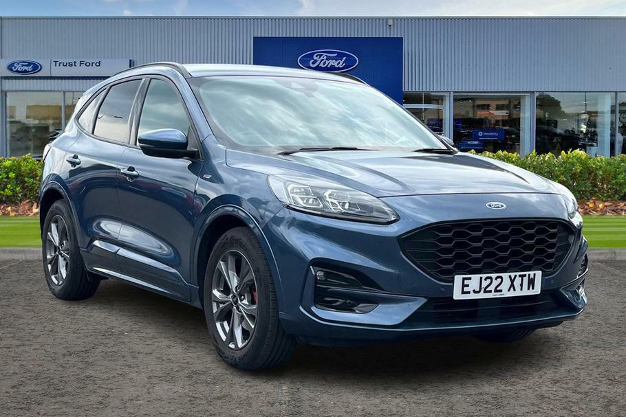 Compare Ford Kuga 1.5 Ecoboost 150 St-line Edition EJ22XTW Blue