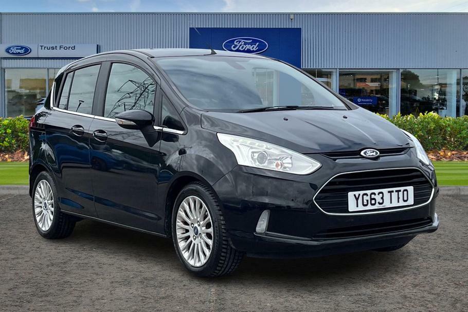 Compare Ford B-Max 1.6 Tdci Titanium 5Dr- With Heated Front Windscree YG63TTO Black