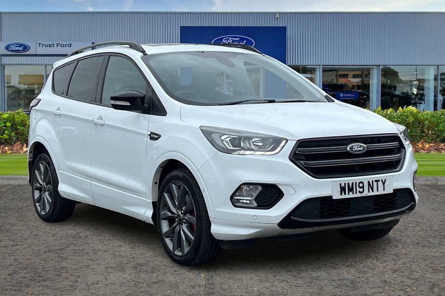 Compare Ford Kuga 2.0 Tdci St-line Edition 2Wd- With Panora WM19NTY White