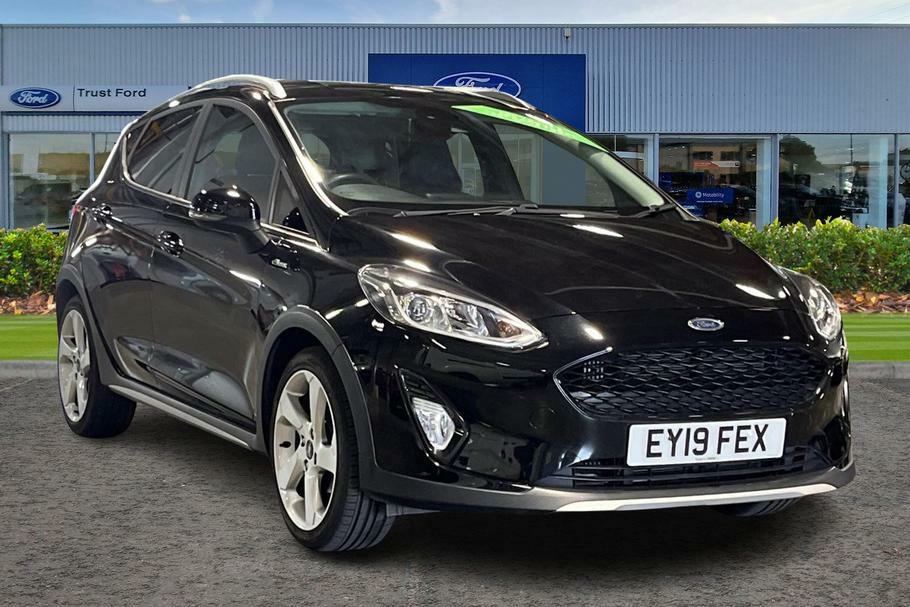 Compare Ford Fiesta 1.0 Ecoboost 140 Active X EY19FEX Black