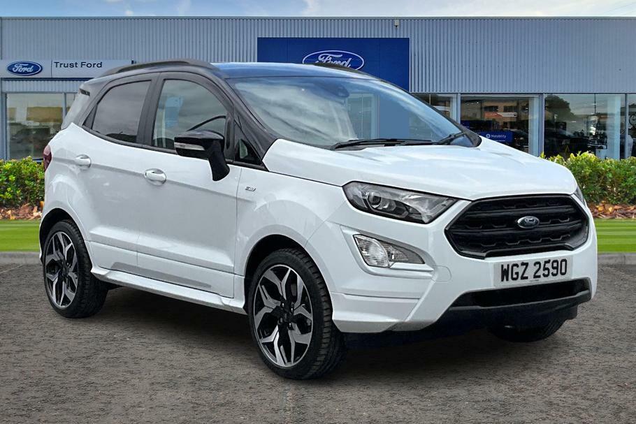 Compare Ford Ecosport 1.0 Ecoboost 125 St-line WGZ2590 White