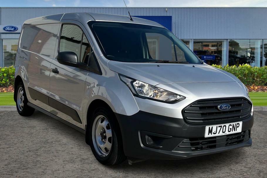 Compare Ford Transit Connect Connect 1.5 Ecoblue 75Ps Leader Van MJ70GNP Silver