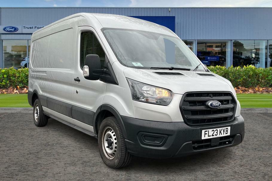 Compare Ford Transit Custom 2.0 Ecoblue 170Ps H2 Leader Van FL23KYB Silver