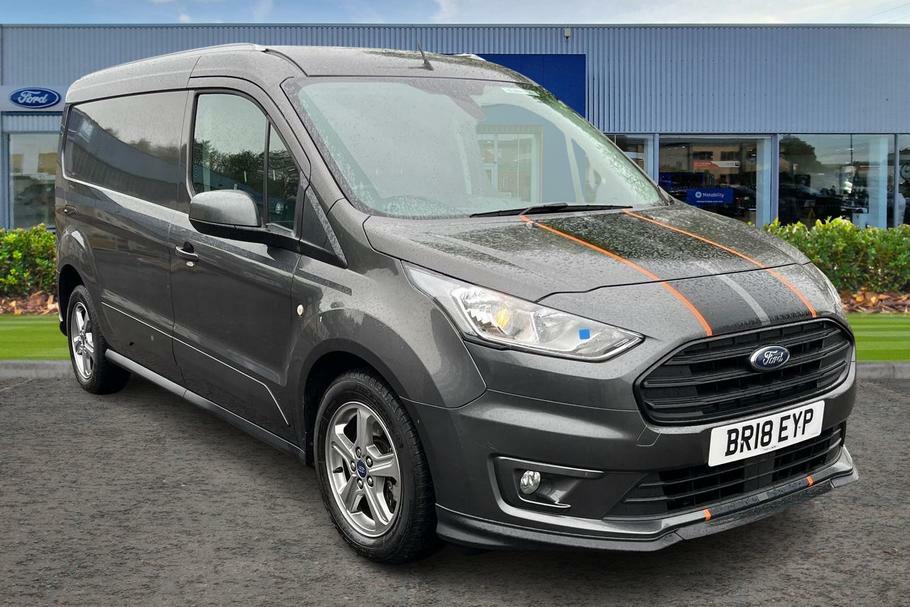 Ford Transit Connect Connect 1.5 Ecoblue 120Ps Sport Van Grey #1