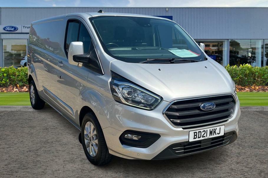 Compare Ford Transit Custom Custom 2.0 Ecoblue 130Ps Low Roof Limited Van BD21WKJ Silver