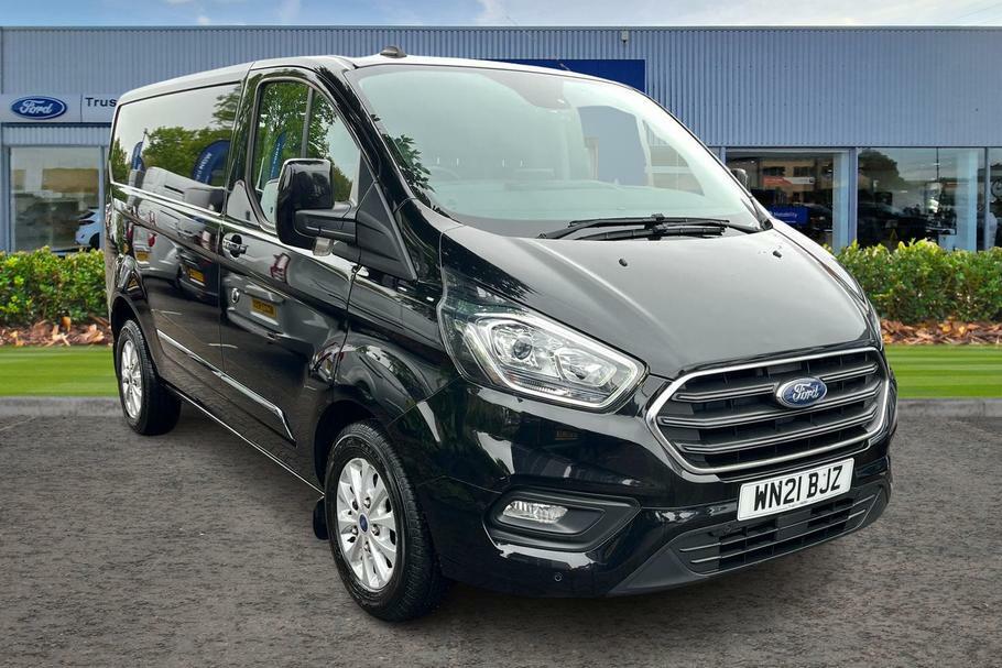 Compare Ford Transit Custom Custom 2.0 Ecoblue 130Ps Low Roof Limited Van WN21BJZ Black