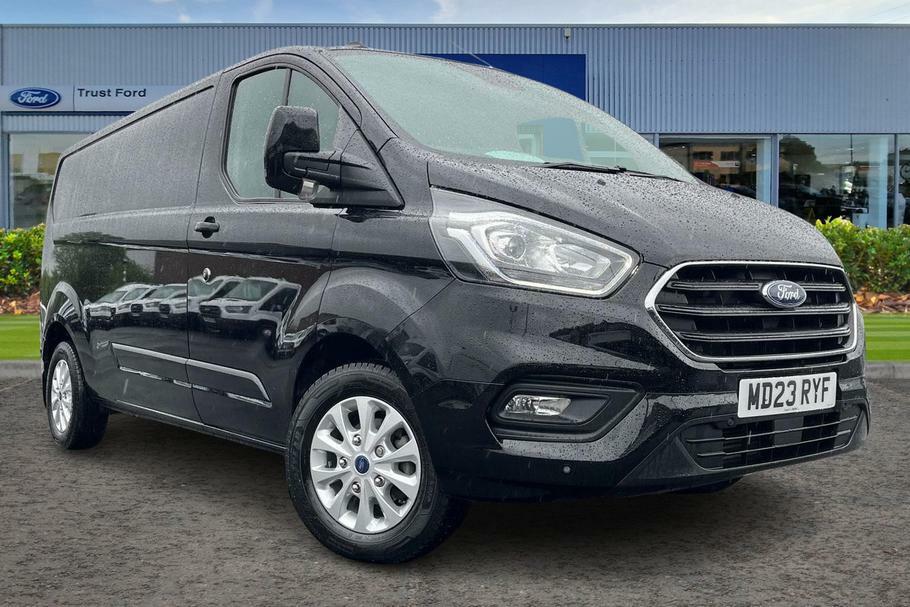 Compare Ford Transit Custom Custom 2.0 Ecoblue 130Ps Low Roof Limited Van MD23RYF Black