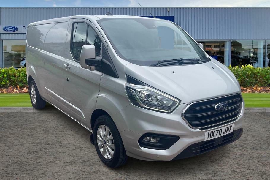 Compare Ford Transit Custom Custom 2.0 Ecoblue 130Ps Low Roof Limited Van HK70JWX Silver