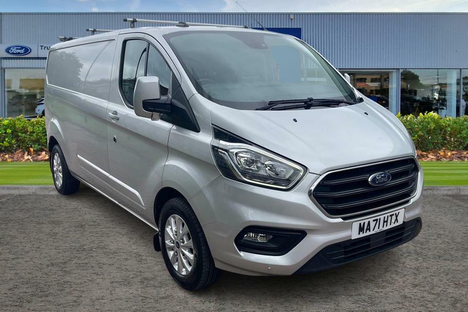 Compare Ford Transit Custom Custom 2.0 Ecoblue 130Ps Low Roof Limited Van MA71HTX Silver