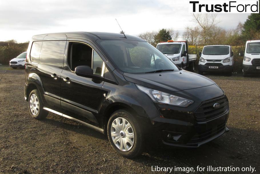 Ford Transit Connect Connect 1.0 Ecoboost 100Ps Trend Dcab Van Black #1