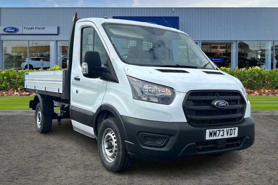 Compare Ford Transit Custom 2.0 Ecoblue 130Ps Leader Tipper 1 Way WM73VDT White