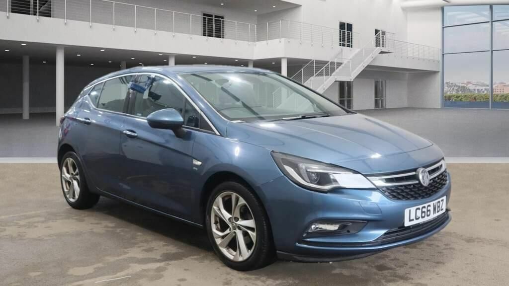 Compare Vauxhall Astra 1.4I Sri Euro 6 2017 LC66WBZ Blue