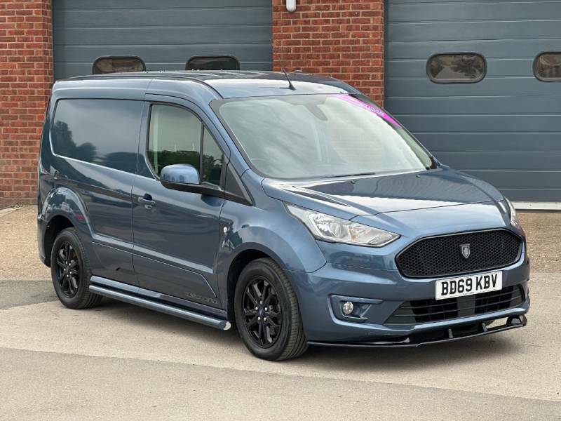 Compare Ford Transit Connect 1.5 Ecoblue 120Ps Deranged Limited Van BD69KBV Blue