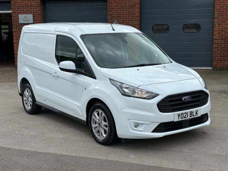 Compare Ford Transit Connect 1.5 Ecoblue 120Ps Limited Van YO21BLK White