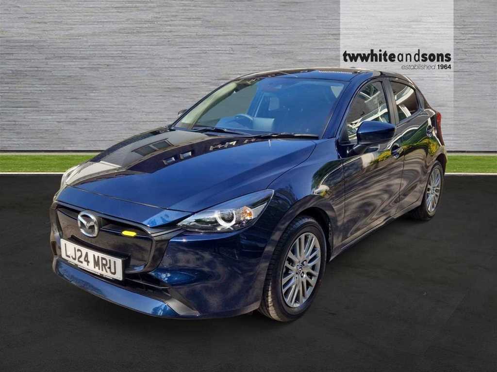 Compare Mazda 2 1.5 Skyactiv G Exclusive-line LJ24MRU Blue