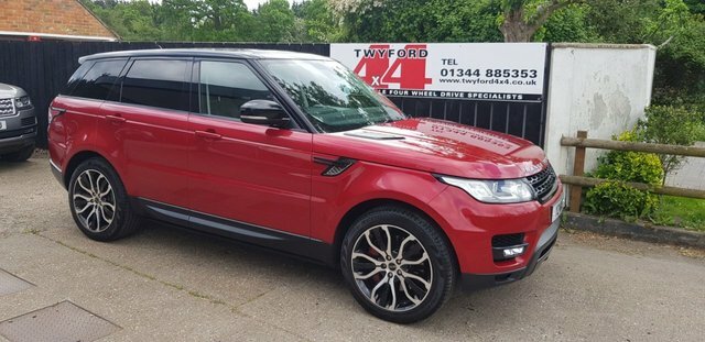 Compare Land Rover Range Rover Sport 3.0 Sdv6 Hse Dynamic 288 Bhp LX15MBF Red