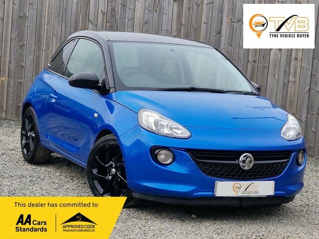 Compare Vauxhall Adam 1.2 Energised 69 Bhp - Free Delivery SA17VOK Blue