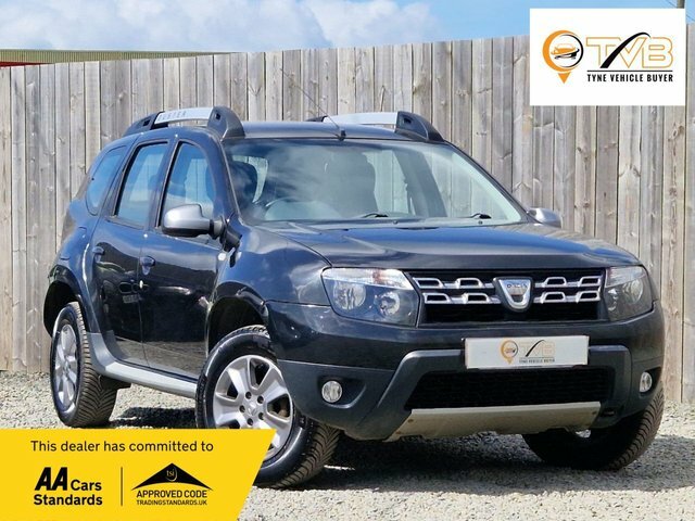 Compare Dacia Duster 1.5 Laureate Dci 109 Bhp - Free Delivery PX16LBU Black