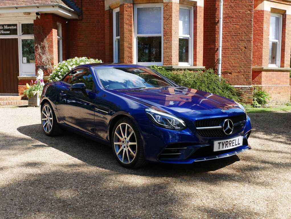 Mercedes-Benz SLC Convertible Blue #1