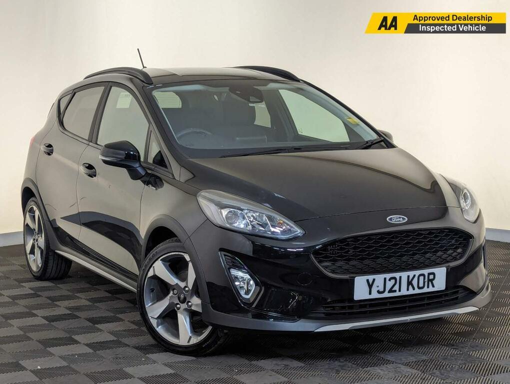 Compare Ford Fiesta 1.0T Ecoboost Mhev Active Edition Euro 6 Ss YJ21KOR Black