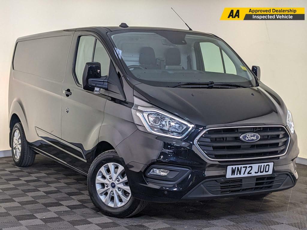 Compare Ford Transit Custom 2.0 340 Ecoblue Limited L2 H1 Euro 6 WN72JUO Black