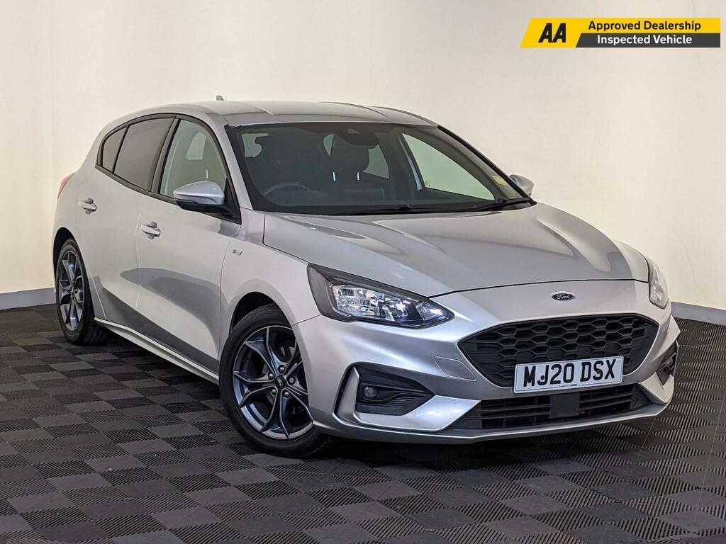 Ford Focus 1.0T Ecoboost St-line Euro 6 Ss Silver #1