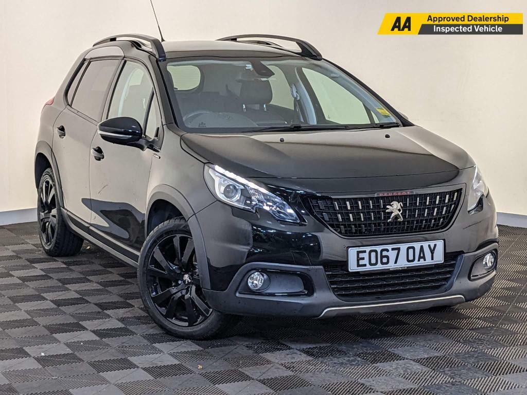 Compare Peugeot 2008 1.6 Bluehdi Gt Line Euro 6 Ss EO67OAY Black