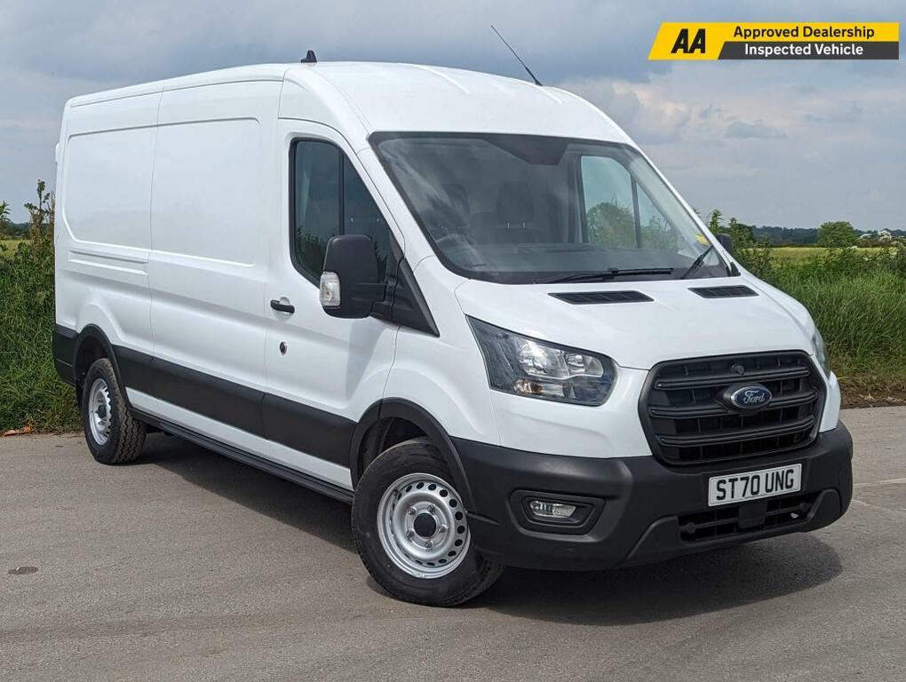 Compare Ford Transit Custom 2.0 350 Ecoblue Leader Fwd L3 H2 Euro 6 Ss ST70UNG White