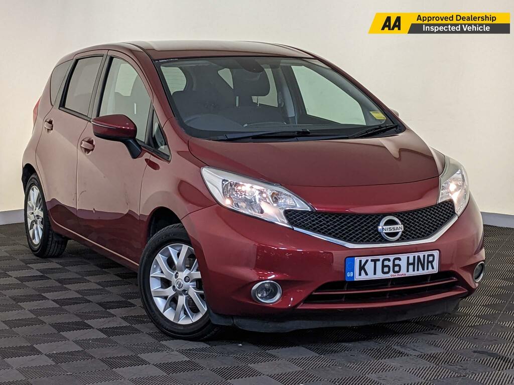 Compare Nissan Note 1.2 Acenta Premium Euro 6 Ss KT66HNR Red