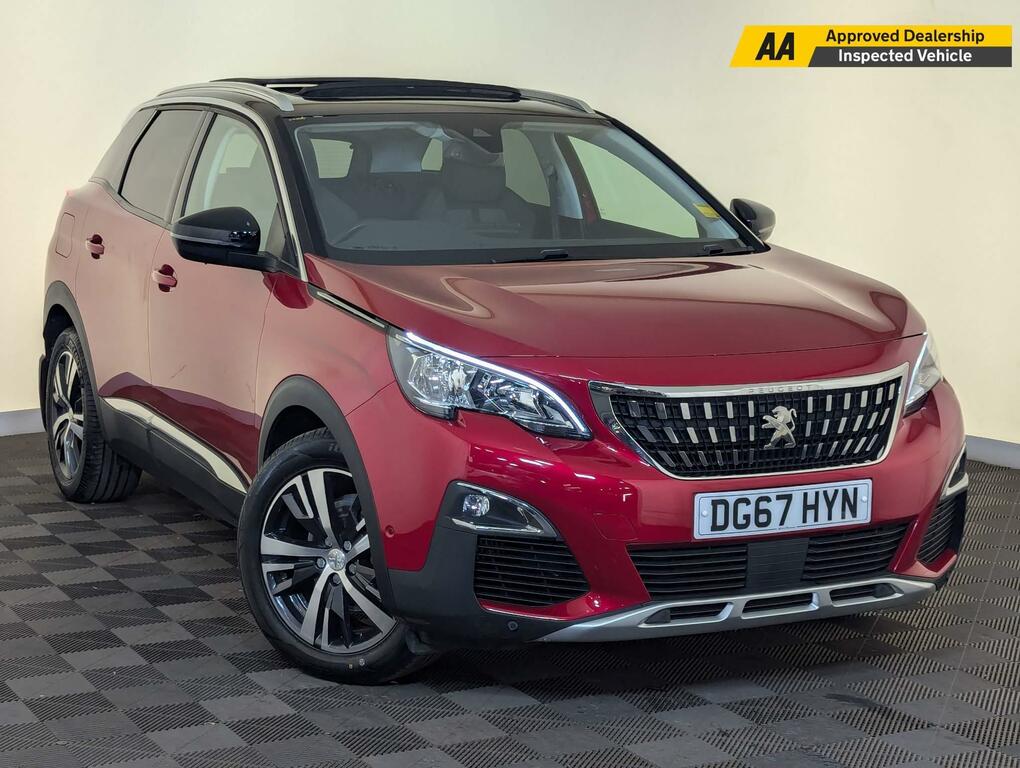 Compare Peugeot 3008 1.6 Bluehdi Allure Eat Euro 6 Ss DG67HYN Red