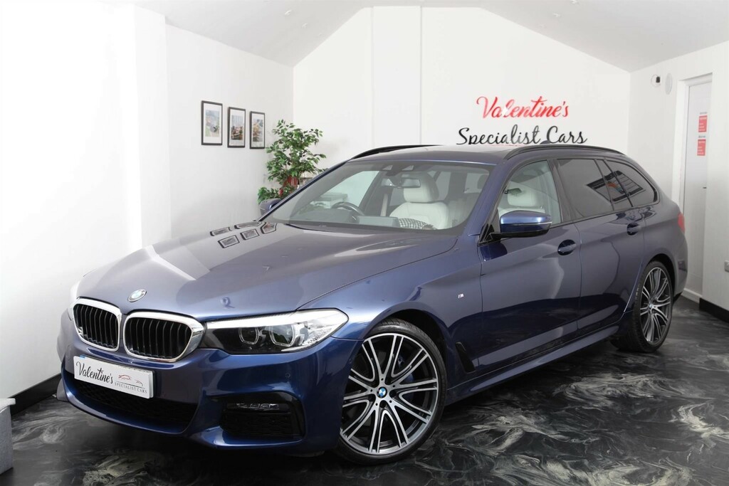 Compare BMW 5 Series 3.0 M Sport Touring Xdrive Euro 6 Ss YK18RNB Blue