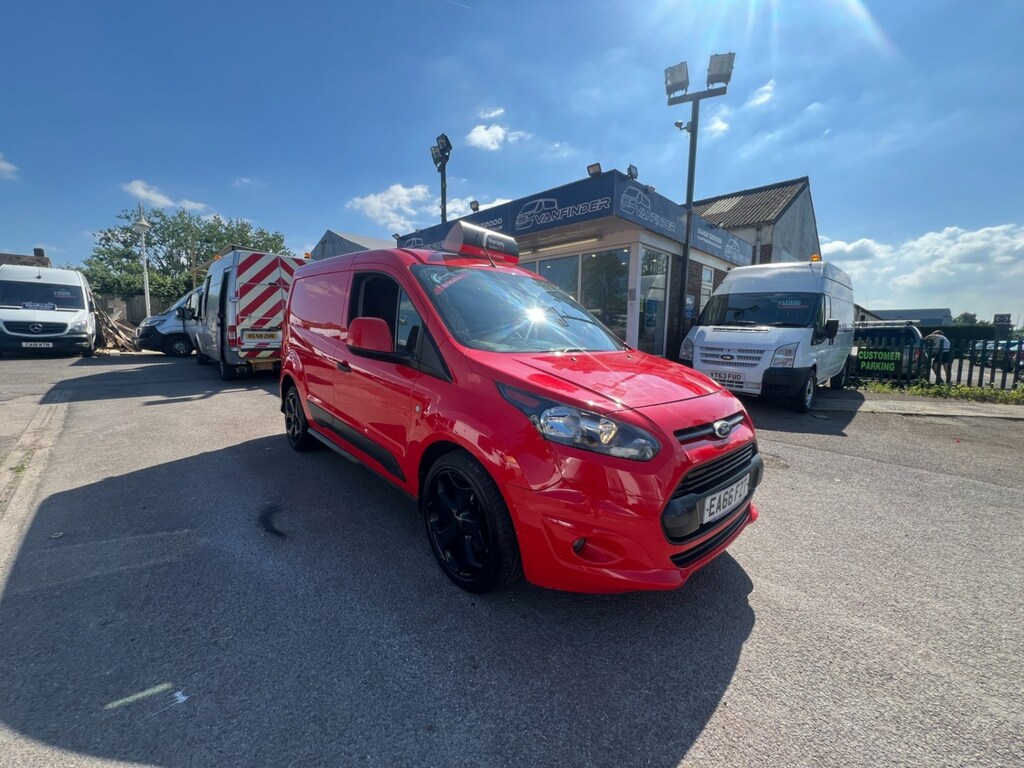 Ford Transit Connect Connect 1.5 Tdci 75Ps Trend Van Red #1