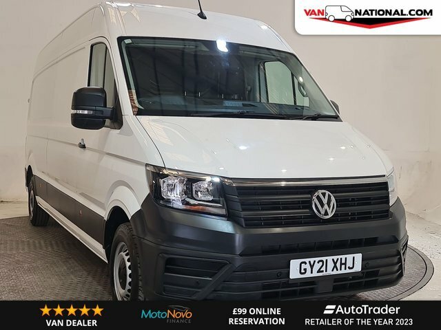 Compare Volkswagen Crafter Diesel GY21XHJ White