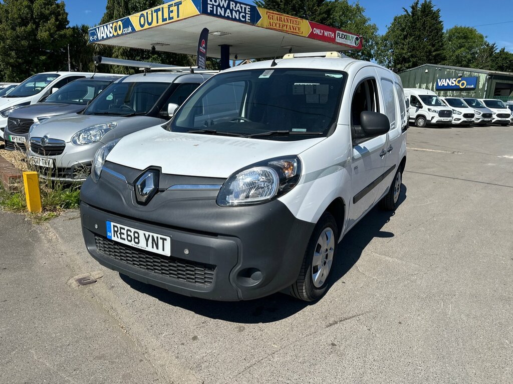 Compare Renault Kangoo Ze Business RE68YNT White
