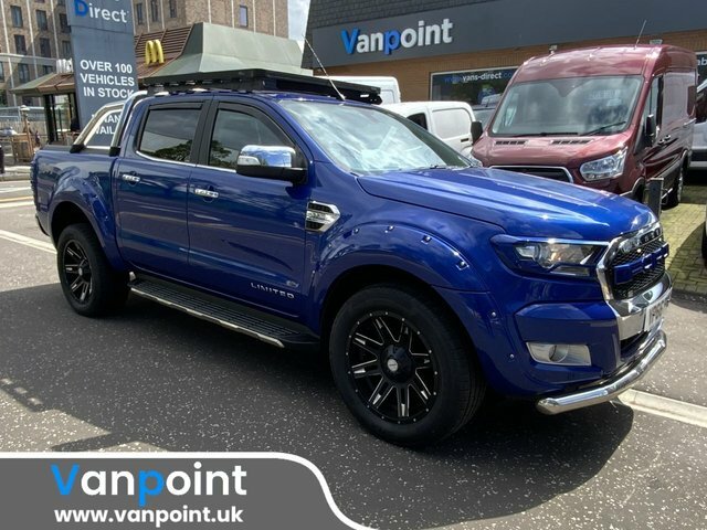 Compare Ford Ranger 3.2 Limited 4X4 Dcb Tdci 197 Bhp YP66FVK Blue