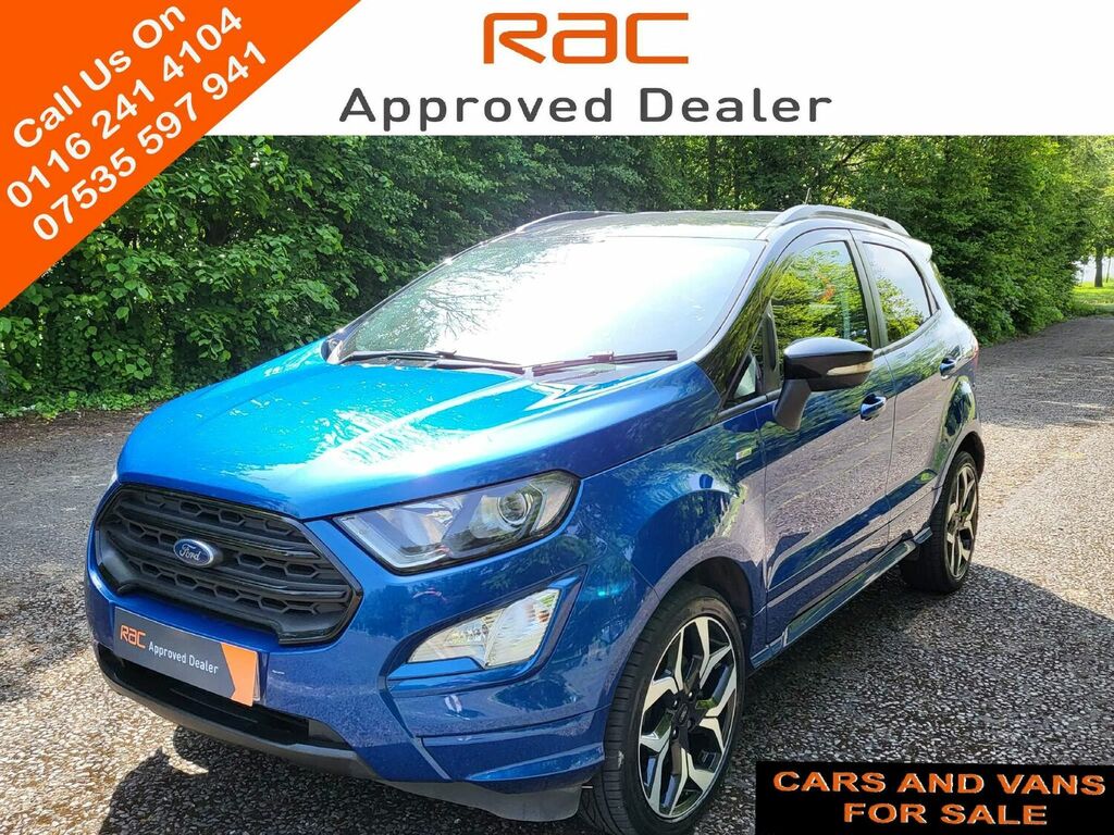 Compare Ford Ecosport Suv 1.0T Ecoboost St-line Euro 6 Ss 20186 GM67HWH Blue
