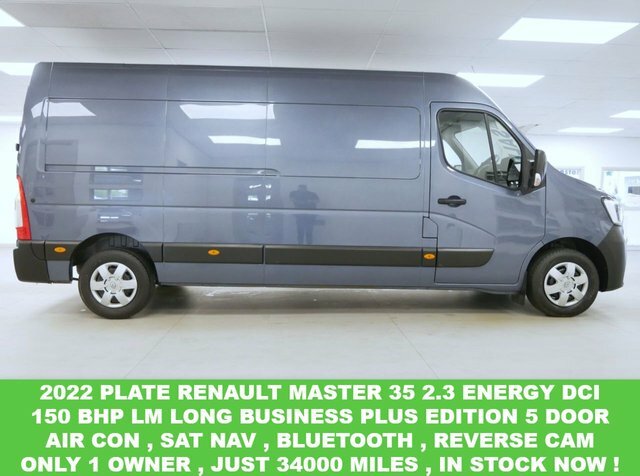 Renault Master 2.3 Dci 150 Bhp Lm35 Long Business Plus Sat Nav Blue #1
