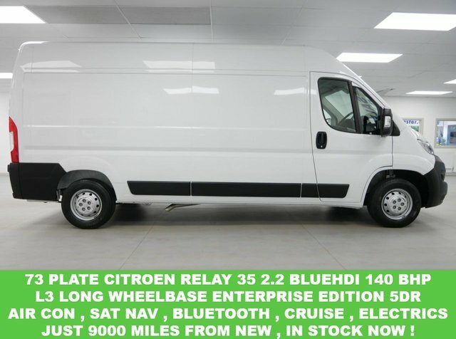 Citroen Relay 35 2.2 Bluehdi 140 Bhp L3 Long Enterprise Edition White #1