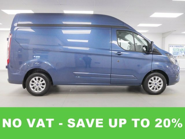 Compare Ford Transit Custom 300 2.0 Ebl 170 Bhp Long High Roof Limited YT69UCO Blue