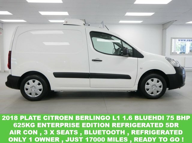 Compare Citroen Berlingo L1 1.6 Bluehdi Enterprise Refrigerated BN18PFE White