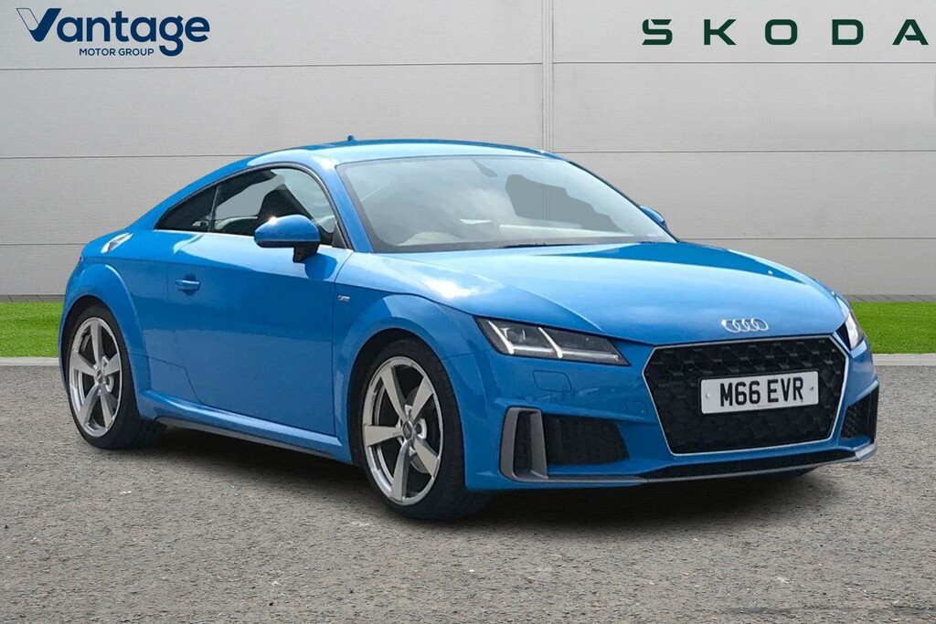 Compare Audi TT 2.0 40 Tfsi 197Ps S Line S Tronic M66EVR Blue