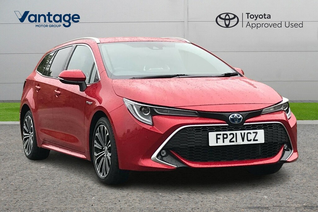 Compare Toyota Corolla 1.8 Vvt-h Excel Touring Sports Cvt Euro 6 Ss FP21VCZ Red