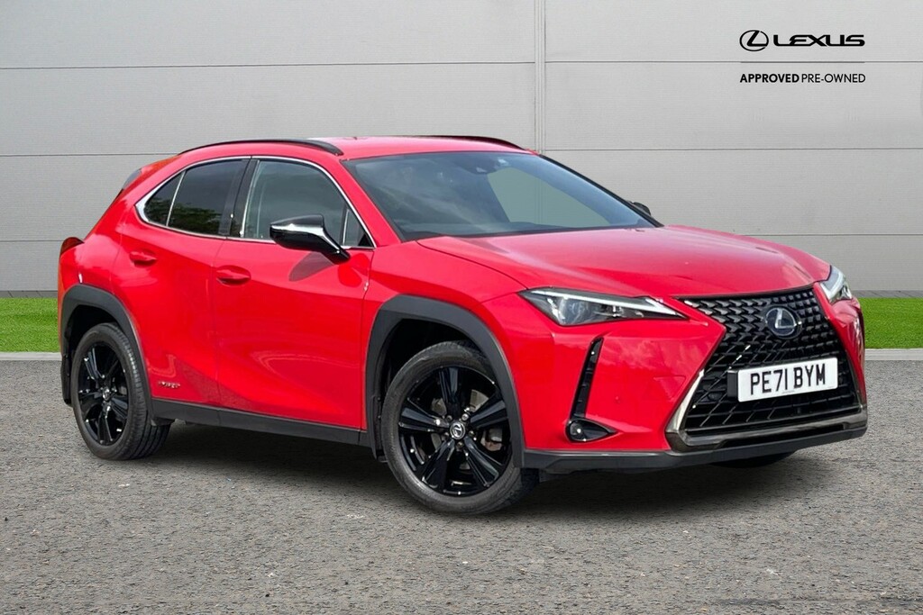 Compare Lexus UX 250H PE71BYM Red