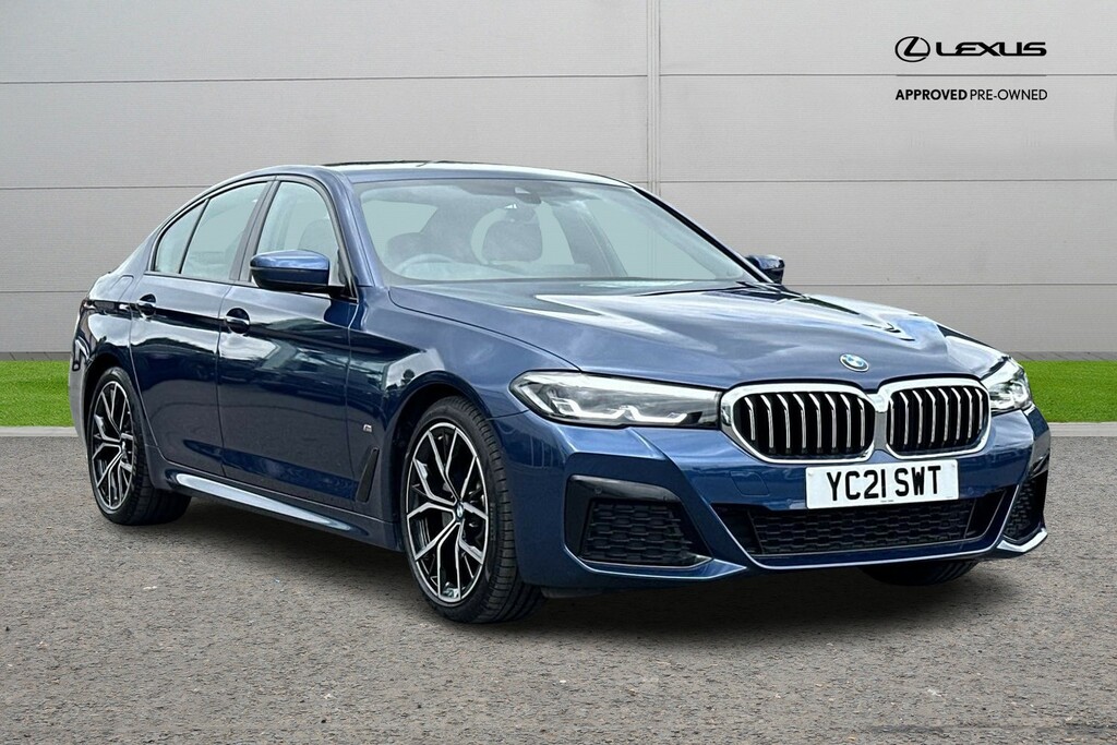 Compare BMW 5 Series 2.0 520D Mht M Sport Steptronic Euro 6 Ss YC21SWT Blue