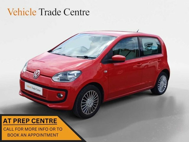 Compare Volkswagen Up 1.0 High Up 74 Bhp ST14AXP Red