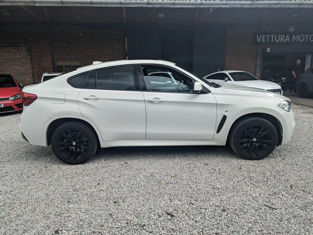 BMW X6 4X4 3.0 40D M Sport Xdrive Euro 6 Ss White #1